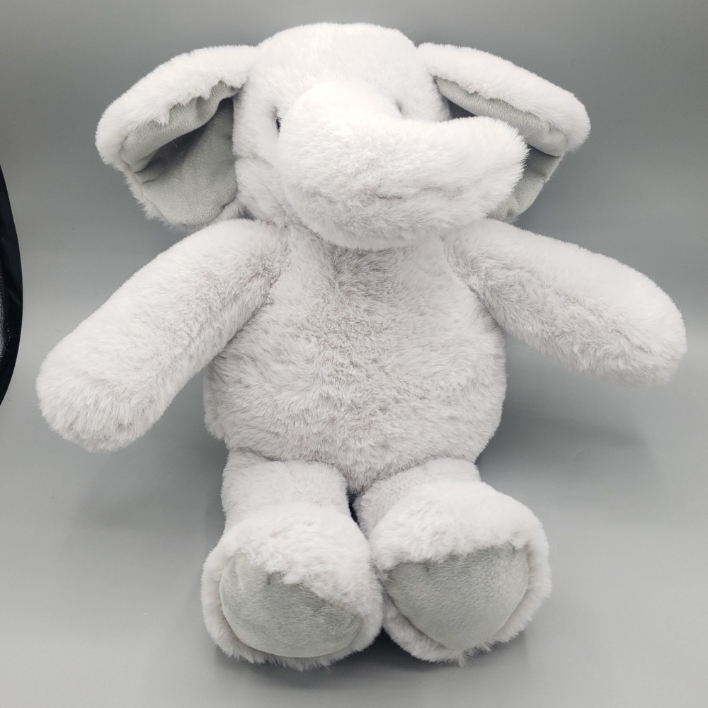 Parents Choice Gray 16" Elephant Plush Stuffed Animal‎  Soft